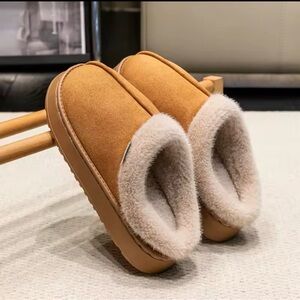 Cozy Fuzzy Winter Slippers | Warm Plush House Slides | Soft Indoor Shoes